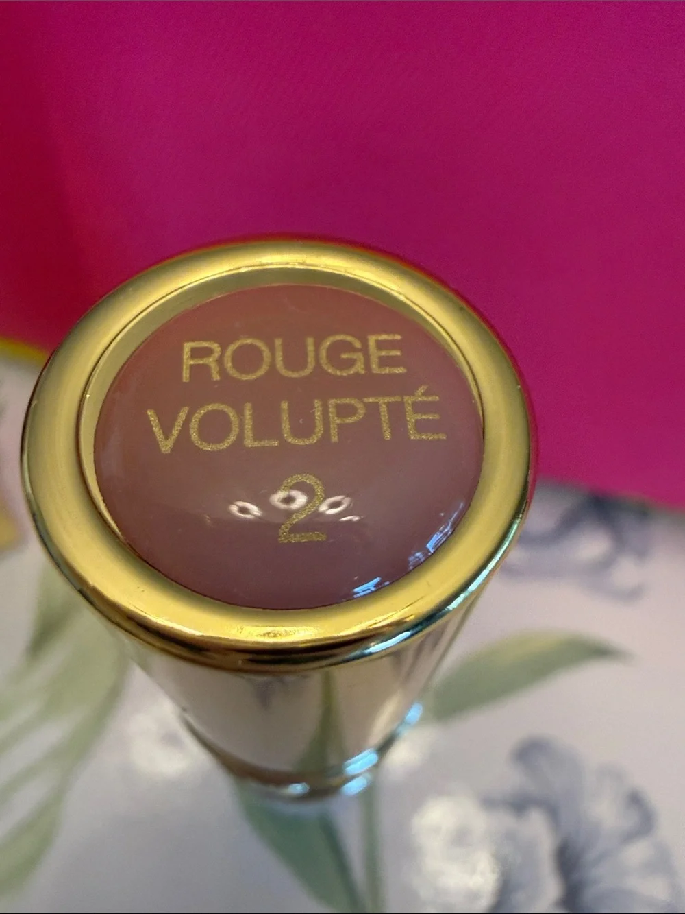 Yves Saint Laurent Rouge Volupté Tester Lipstick - Nude Beige Pink